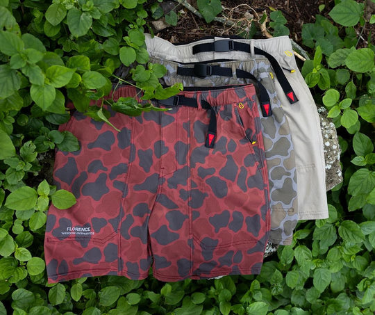 Color:Maroon Camo-Florence F1 Expedition Short