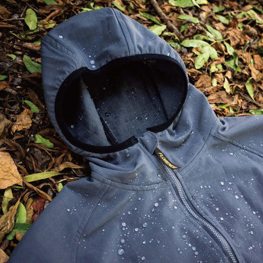 Color:Charcoal-Florence Stormfleece Pro Zip Hoodie