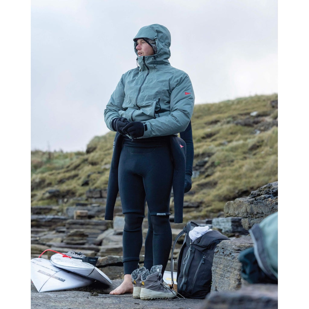 Color:Dark Sage-Florence eVent 3-Layer Waterproof Shell 
