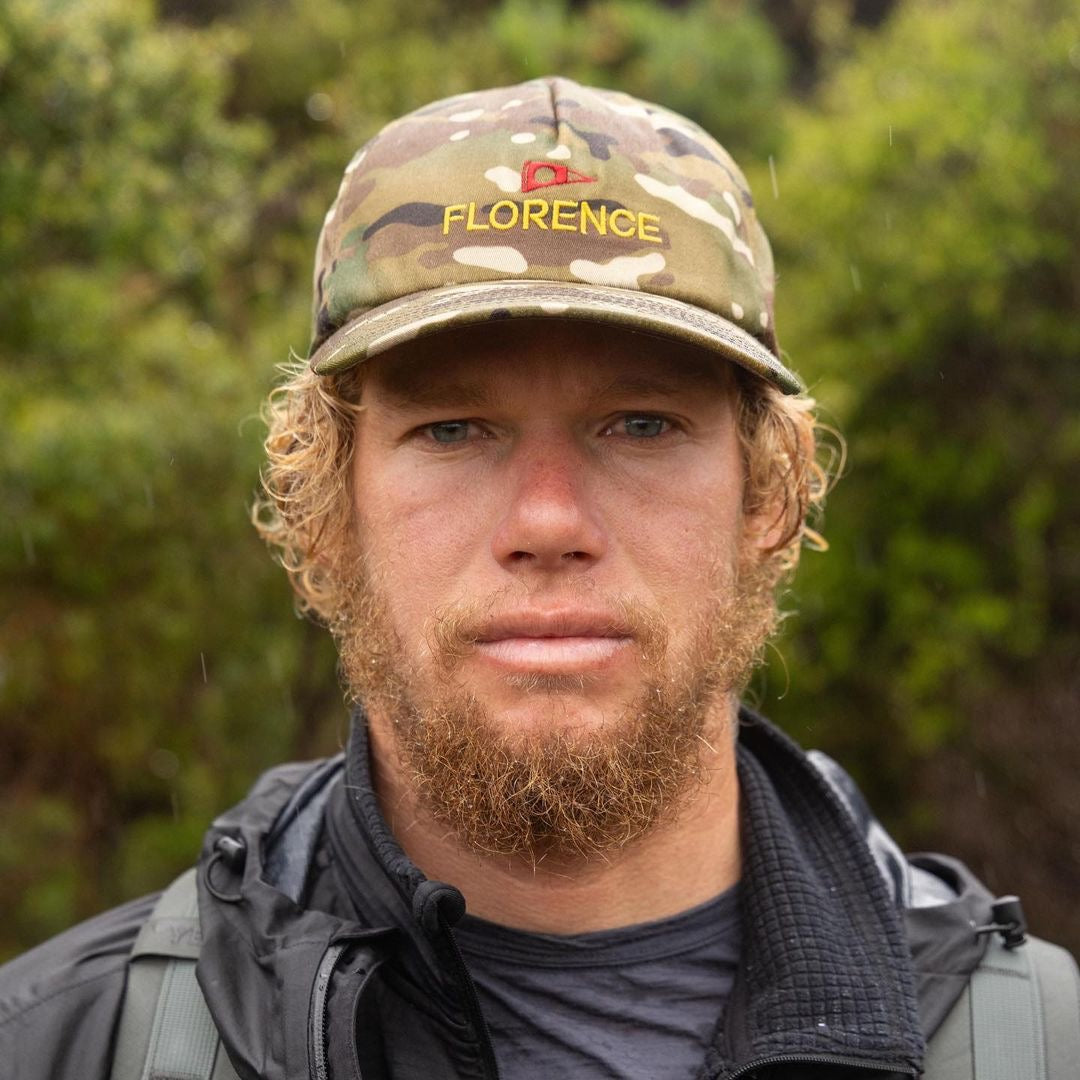 Color:Multi Camo-Florence Logo Twill Hat