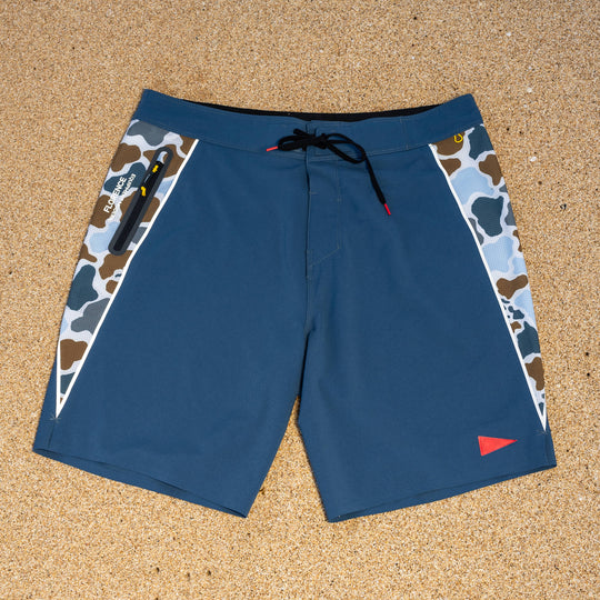 Color:Dark Blue-Florence F1 Zero Airtex Boardshort 