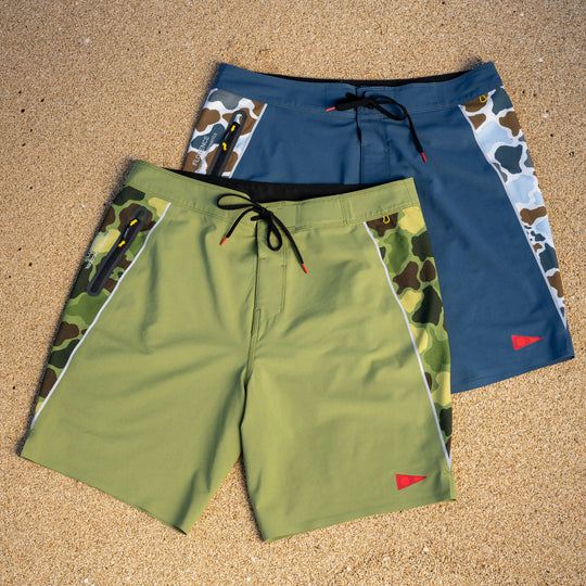 Color:Dark Blue-Florence F1 Zero Airtex Boardshort 