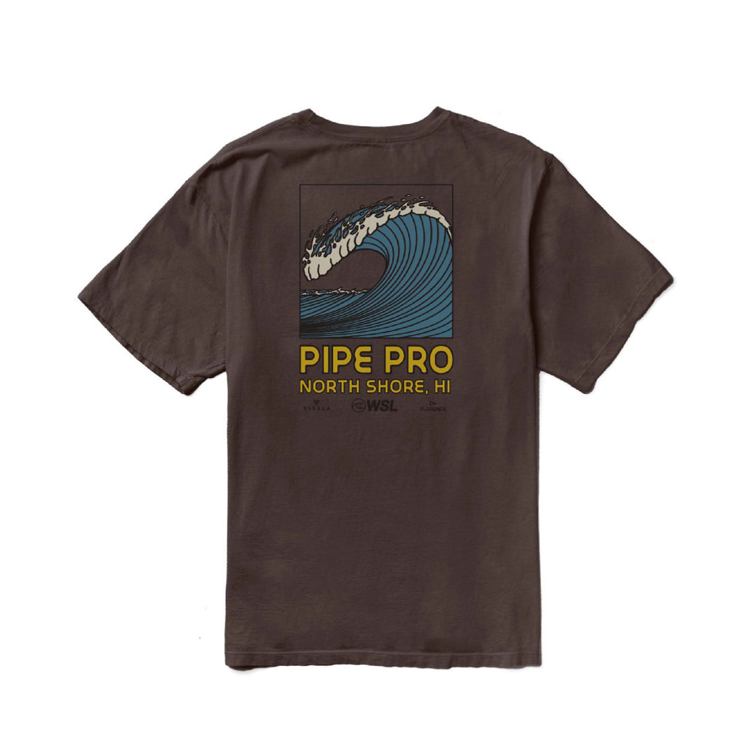 Color:Dark Earth-Florence Pipe Pro Ehukai T-shirt