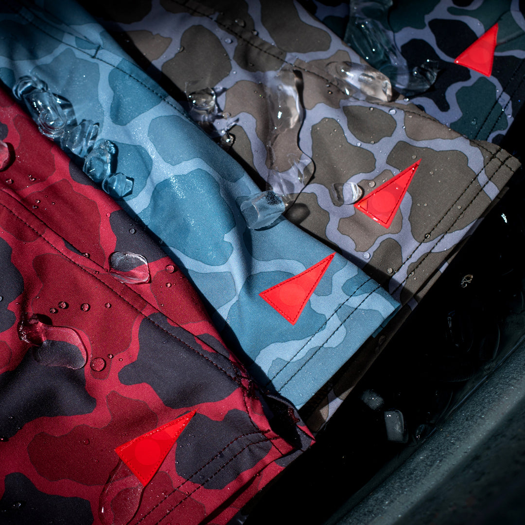 Color:Burnt Olive-F1 All-Purpose Printed Burgee Short