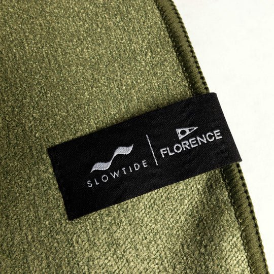 Color:Tropic Green Camo-Florence Quick Dry Performance Slowtide Towel