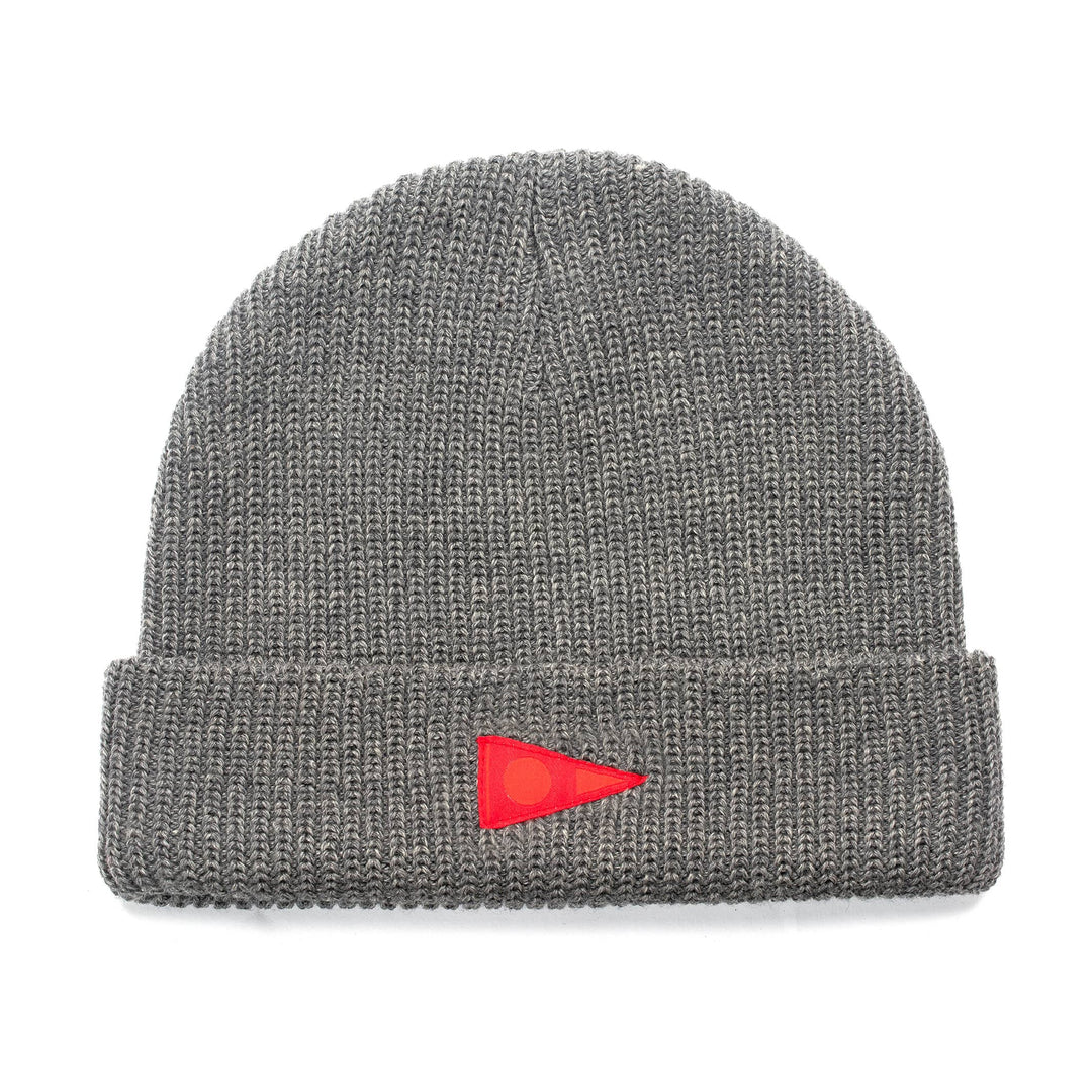 Color:Heather Grey-Florence Burgee Wool Beanie