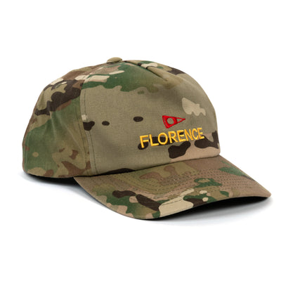 Color:Multi Camo-Florence Logo Twill Hat