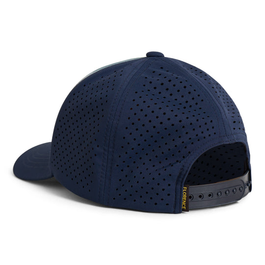 Color:Light Sea Blue Camo-Florence Camo Airtex Trucker Hat