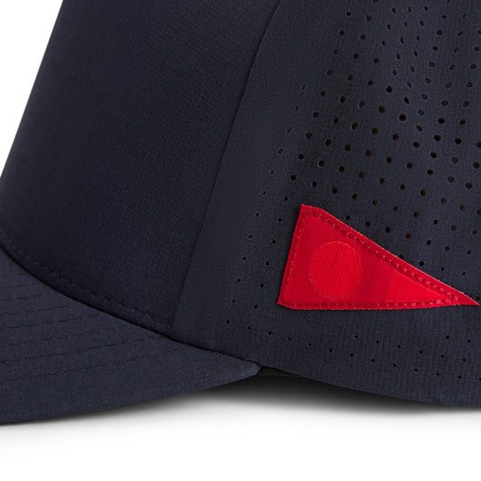 Color:Navy-Florence Performance Airtex Hat -alt