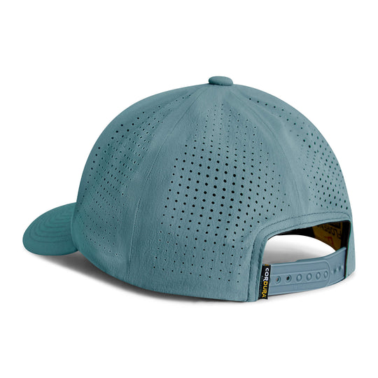 Color:Sea Blue-Cordura® Airtex Delta Trucker Hat 