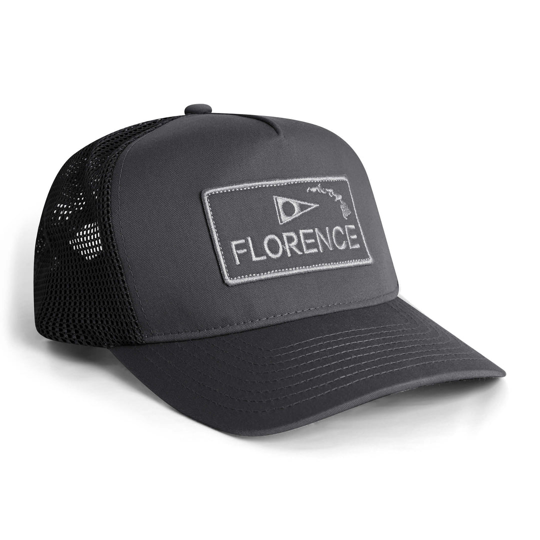 Color:Mountain-Florence Island Trucker Hat 