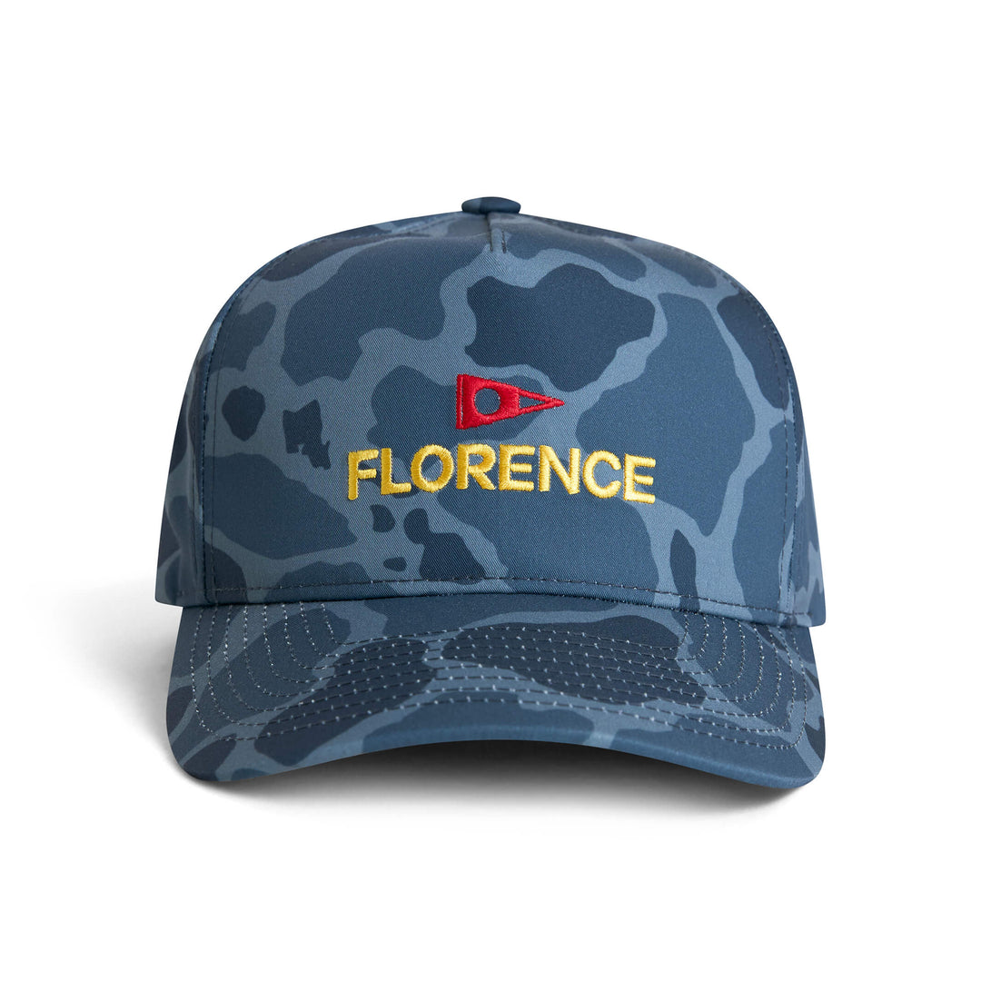 Color:Maritime Camo-Florence Logo Twill Hat