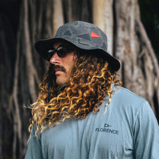 Color:Mountain Camo-Florence Airtex Boonie Hat -alt