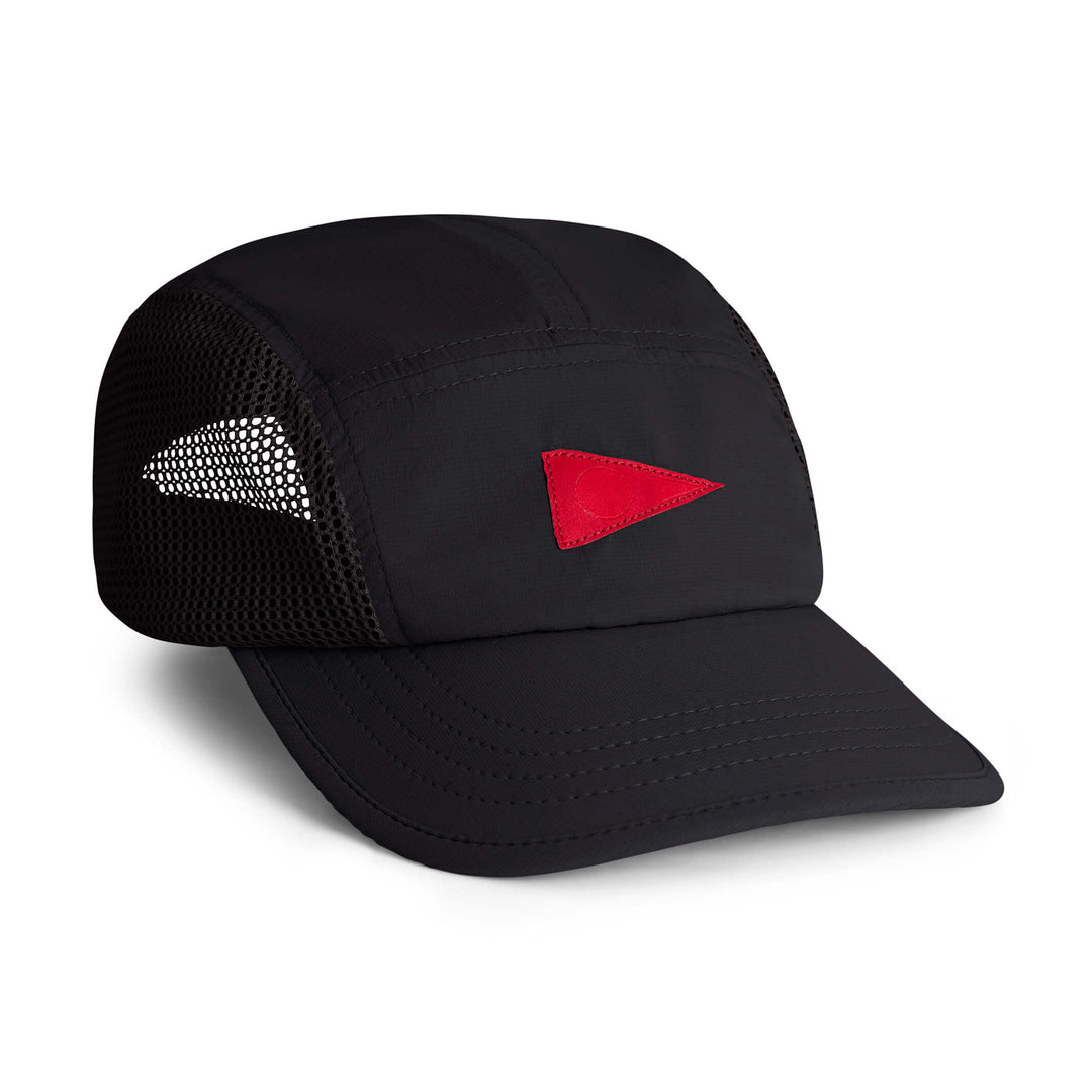 Color:Black-Florence Airtex Runner Hat