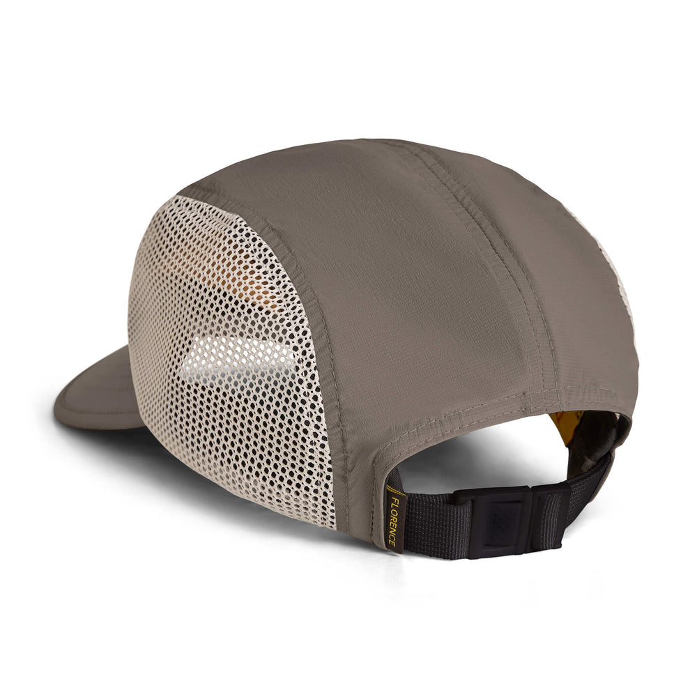 Color:Pumice-Florence Airtex Runner Hat -alt 