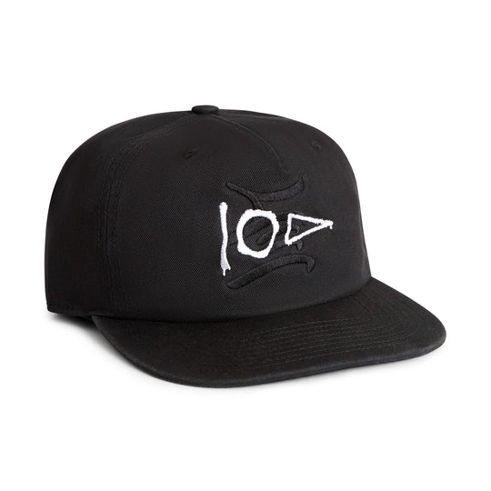 Color:Black-Florence C.R. Stecyk 5-Panel Snapback