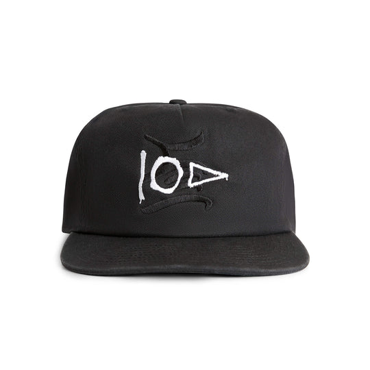Color:Black-Florence C.R. Stecyk 5-Panel Snapback