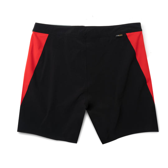 Color:Black Racing Red-Florence Marine X Cordura Boardshort