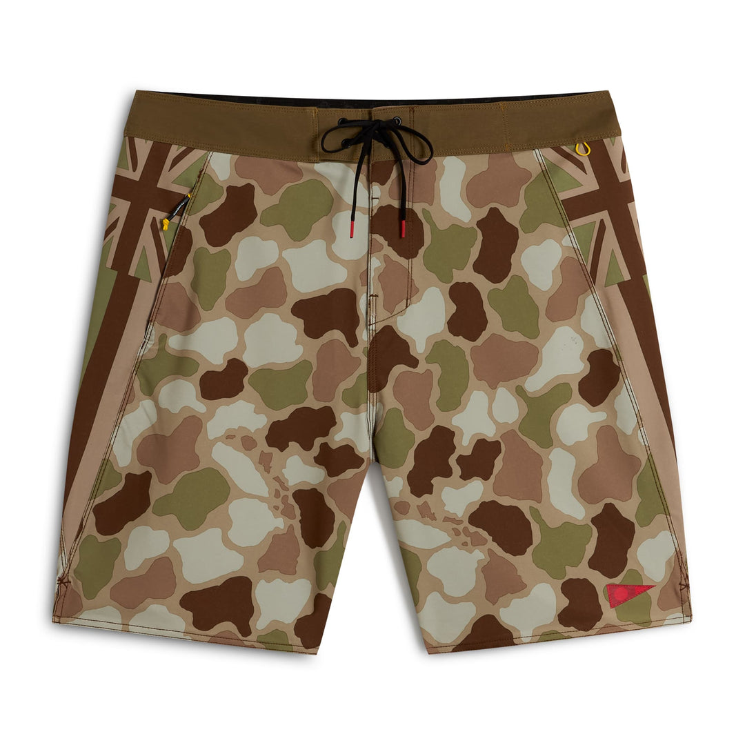 Color:Arid Tan Camo-F1 Pro Hawaii Camo Boardshor
