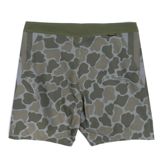 Color:New Burnt Olive-F1 Pro Hawaii Camo Boardshort