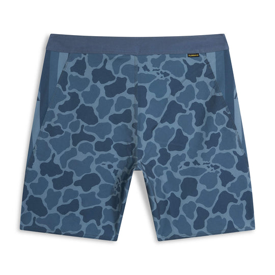 Color:Maritime Camo-Florence Pro Hawaii Camo Boardshort