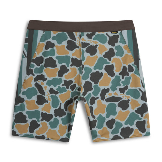 Color:Peace Camo-Florence Pro Hawaii Camo Boardshort