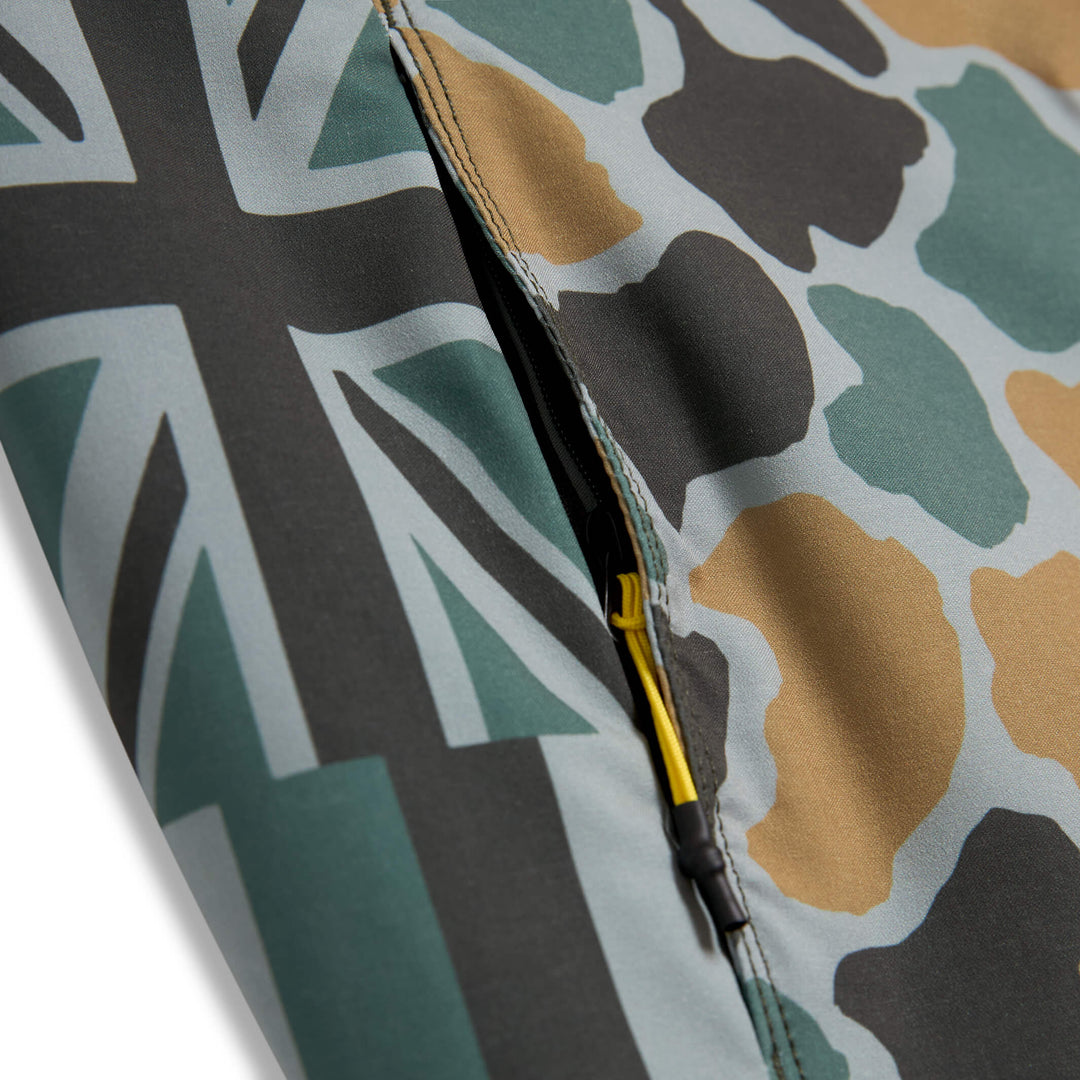 Color:Peace Camo-Florence Pro Hawaii Camo Boardshort