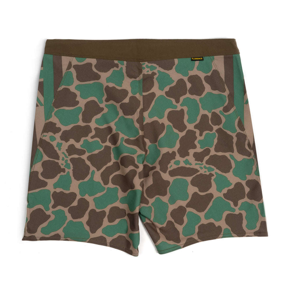 Color:Woodland Camo-F1 Pro Hawaii Camo Boardshort 