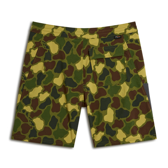 Color:Tropic Green Camo-F1 Cordura® Utility Boardshort