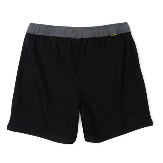 Color:Black-Florence Standard Issue Elastic Short -alt