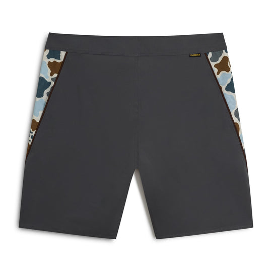 Color:Charcoal-Florence F1 Airtex Gamma Boardshort
