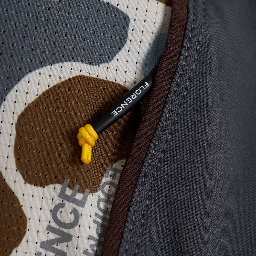 Color:Charcoal-Florence F1 Airtex Gamma Boardshort -alt