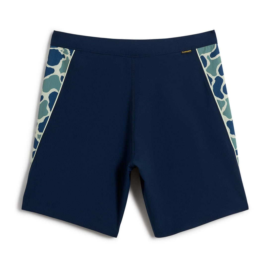 Color:Dark Navy-Florence F1 Airtex Gamma Boardshort