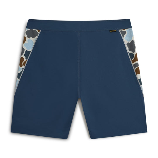 Color:Dark Blue-Florence F1 Zero Airtex Boardshort