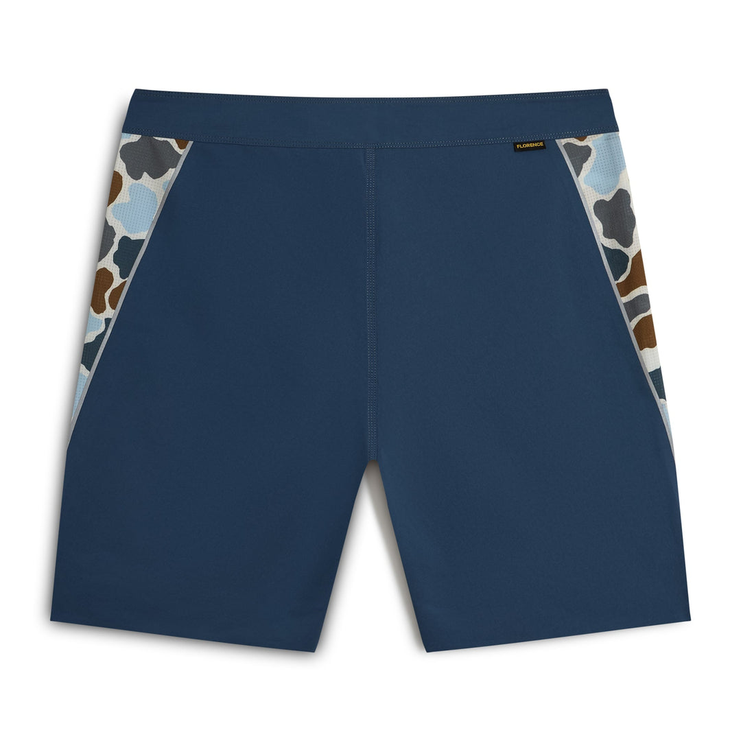 Color:Dark Blue-Florence F1 Zero Airtex Boardshort 