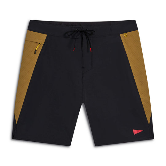 Color:Black Tan-Florence Cordura® Airtex Boardshort