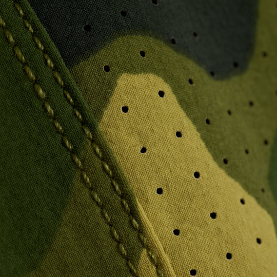 Color:Tropic Green Camo-Florence Cordura® Airtex Boardshort