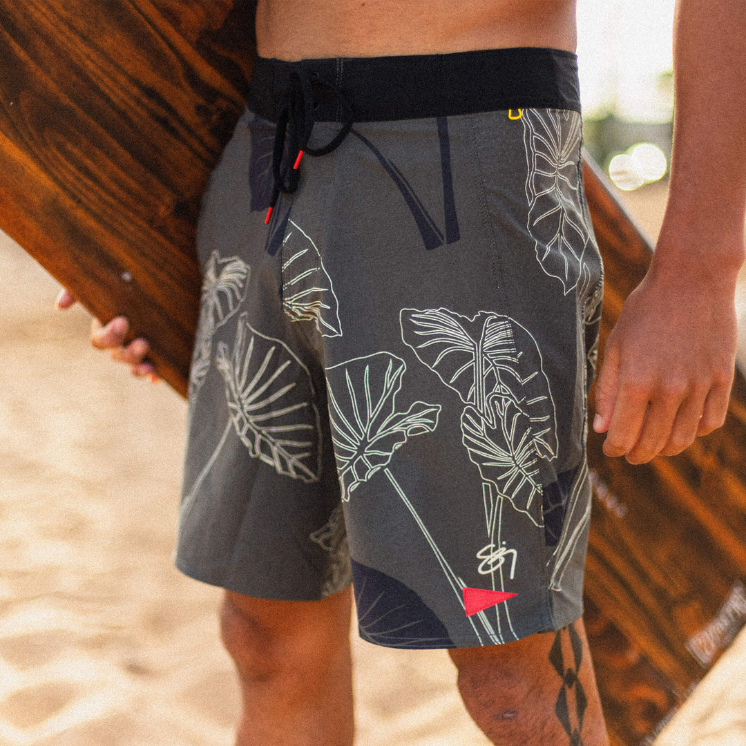 Color:Mountain-Florence x Sig Zane Kalo Cordura Boardshort -alt