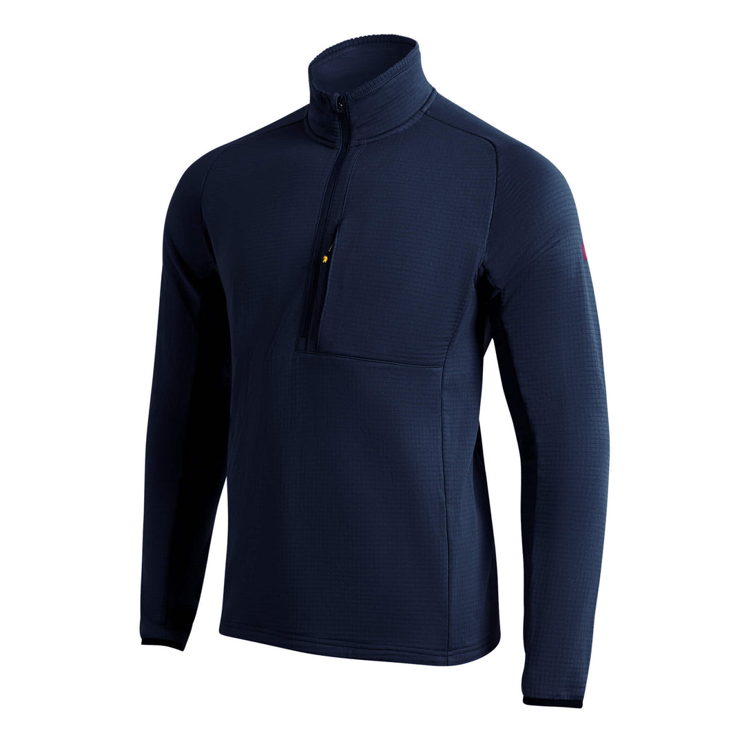 Color:Navy-Florence Off Grid Fleece Half Zip