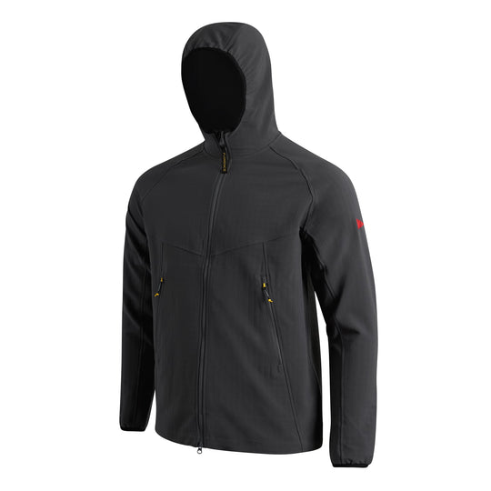 Color:Charcoal-Florence Stormfleece Pro Zip Hoodie