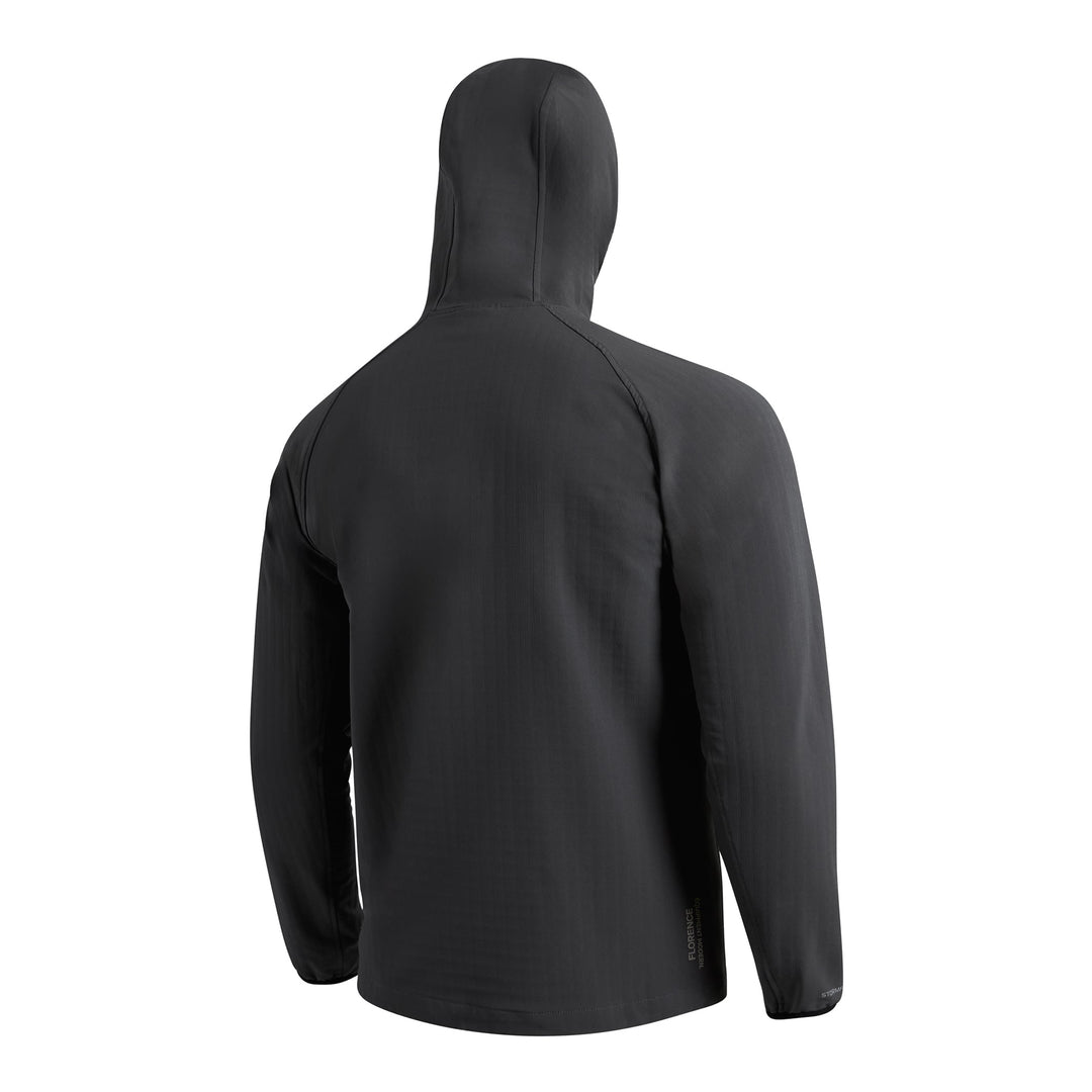 Color:Charcoal-Florence Stormfleece Pro Zip Hoodie 