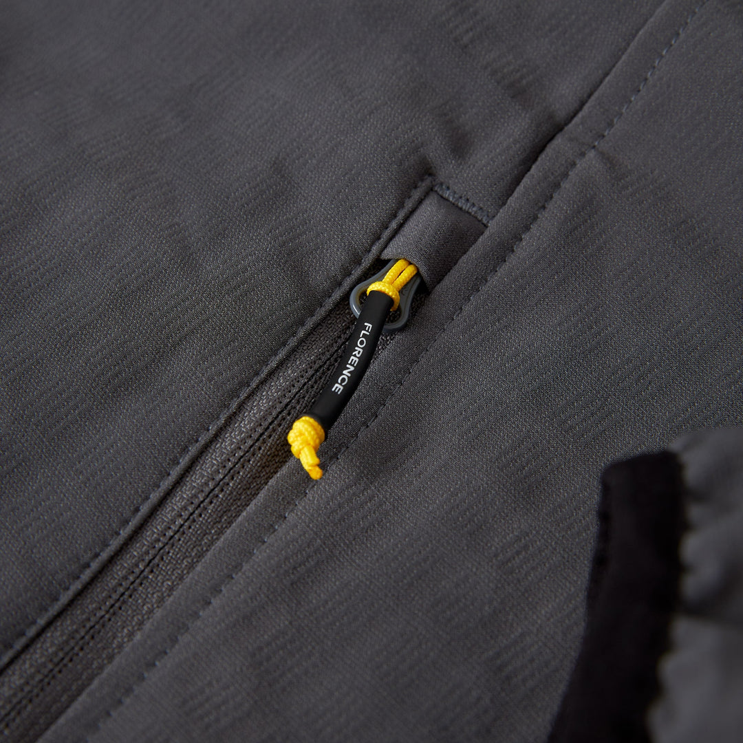 Color:Charcoal-Florence Stormfleece Pro Zip Hoodie