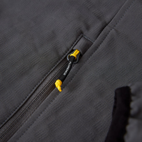 Color:Charcoal-Florence Stormfleece Pro Zip Hoodie