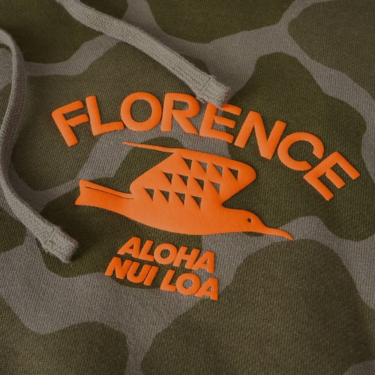 Color:Burnt Olive Camo-Florence Iwa Formula Hoodie