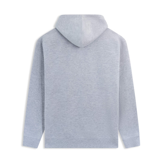 Color:Heather Grey-Florence Embroidered Hoodie 