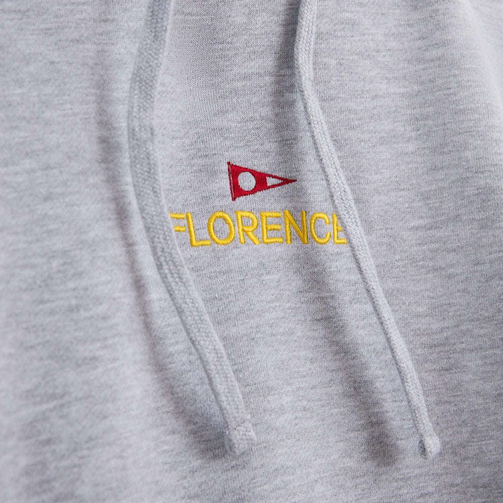 Color:Heather Grey-Florence Embroidered Hoodie -alt