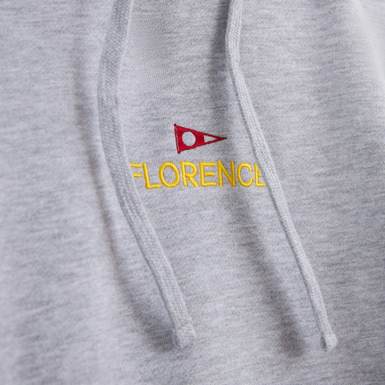 Color:Heather Grey-Florence Embroidered Hoodie -alt