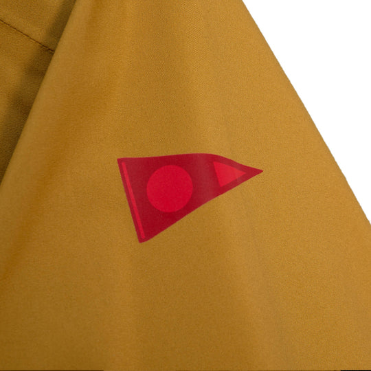 Color:Mustard-Florence 2.5 Layer Waterproof Shell