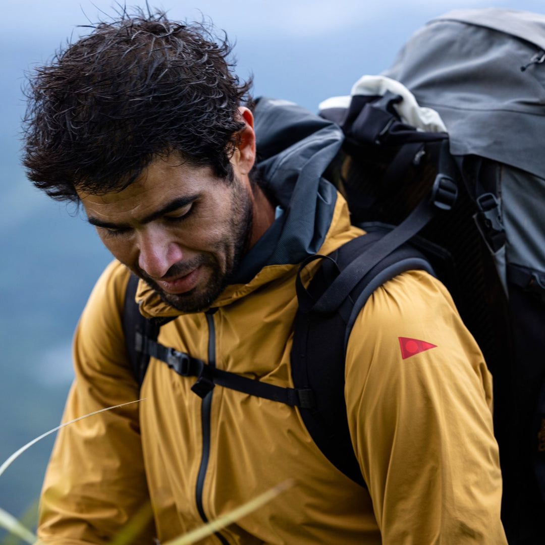 Color:Mustard-Florence 2.5 Layer Waterproof Shell 