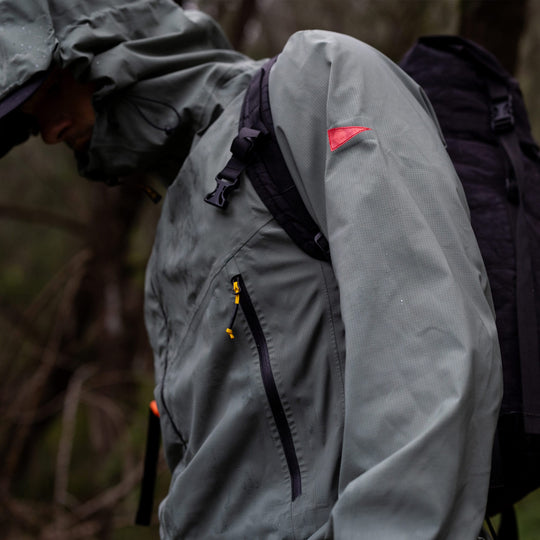 Color:Dark Sage-Florence eVent 3-Layer Waterproof Shell